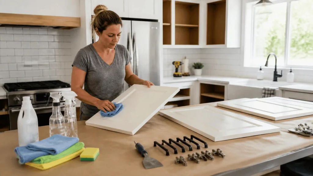 DIY Kitchen Cabinets